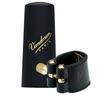 Vandoren Soprano Saxophone Ligature Leather LC26P with Plastic Cap