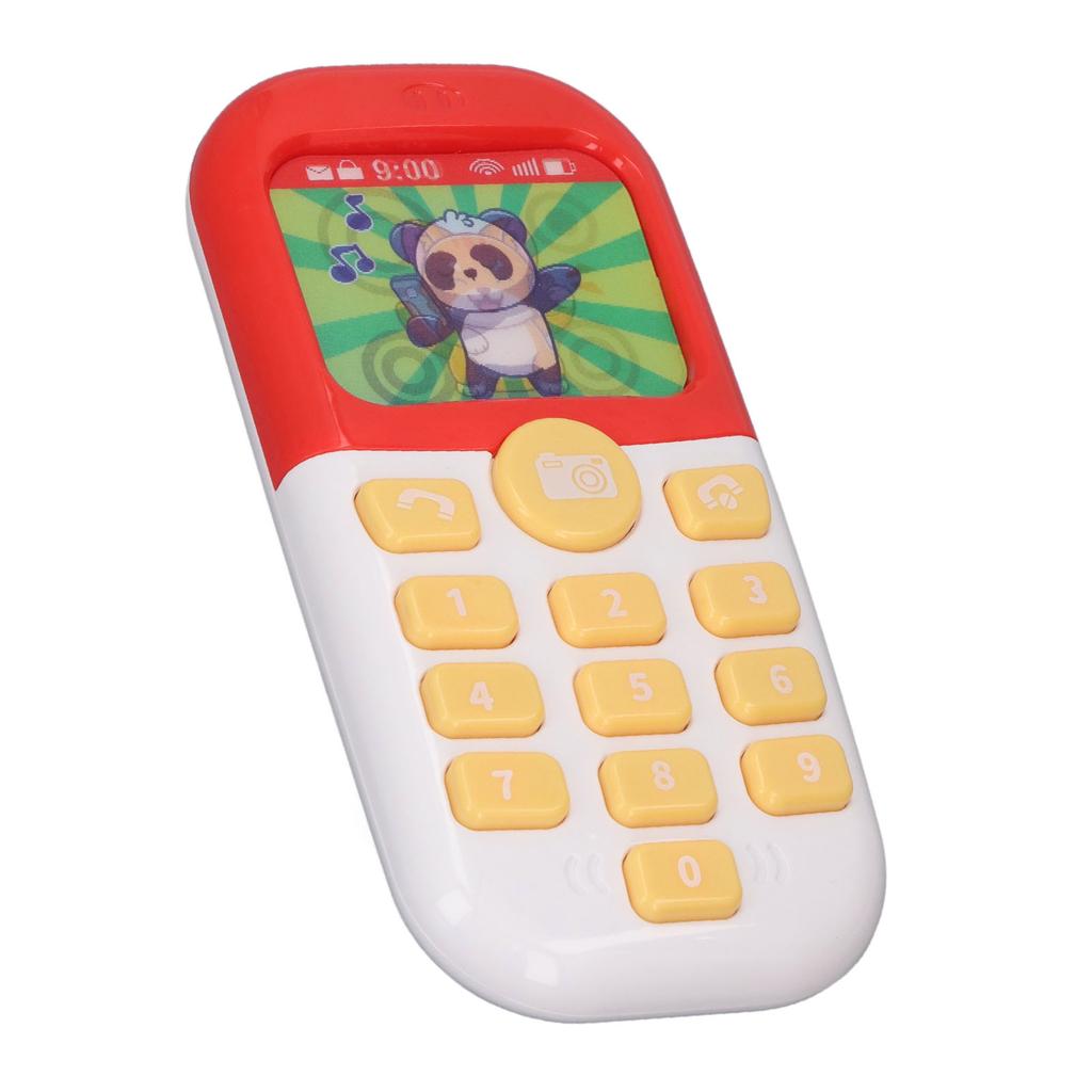 Kids Phone Toy Cartoon Animals Light Music Effect Simulation Mobile Phone Early Learning
