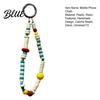 Phone Lanyard With Beads Mobile Chain Handmade Retro Color Matching