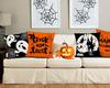 Spooky Halloween Pillows: Ghosts, Witches, and Treats! Sofa Cushion Cover, Holiday Party Decoration, Gift