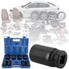8pcs 3 4 Inch Durable Drive Deep Impact Socket Set 24‑38mm