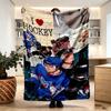 Heated Rivalry Print Blanket - Soft & Comfortable, for Bedroom, Travel, Sofa, Home Decoration - Birthday Christmas Gift for Friend