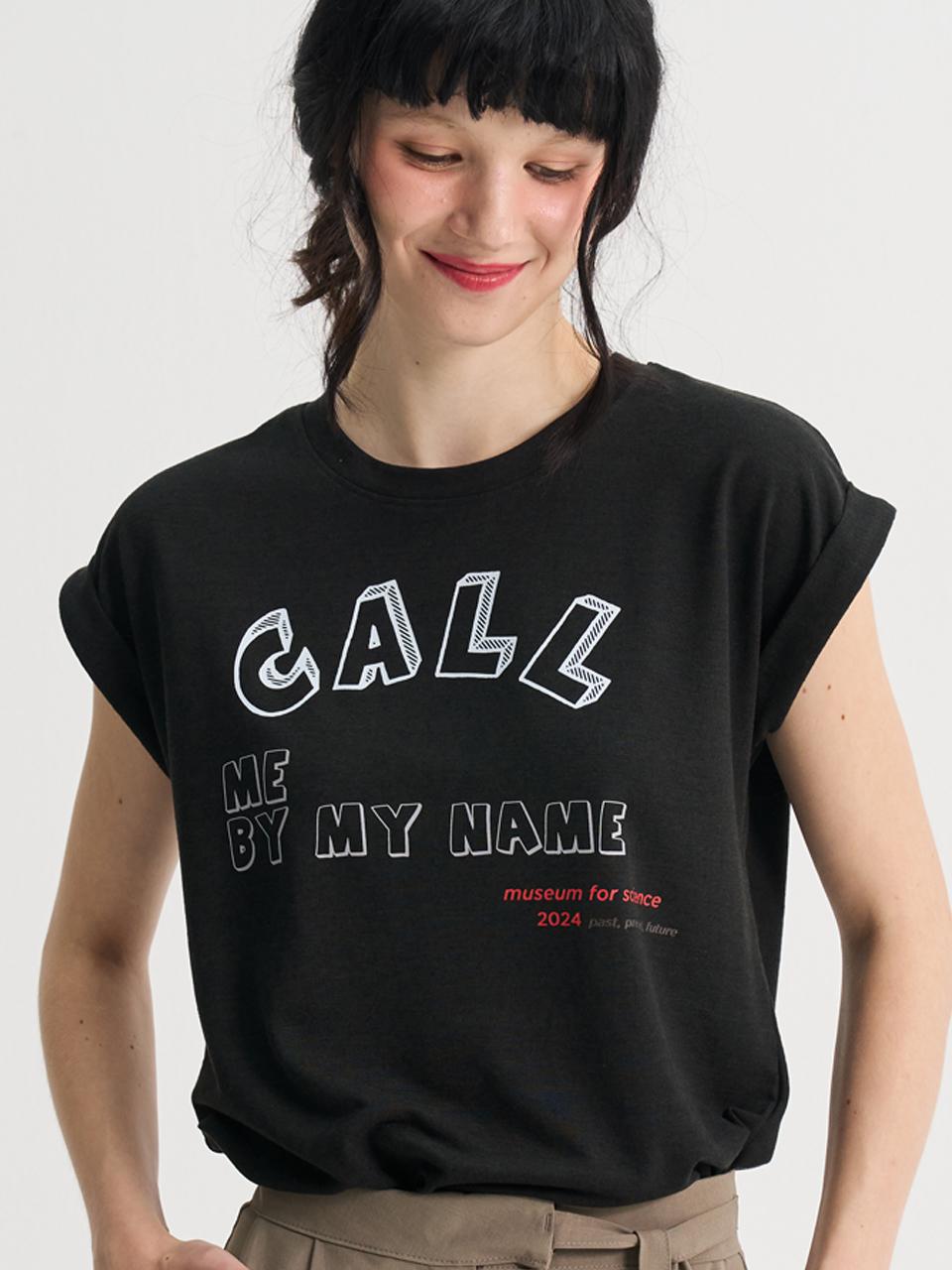 Sorry, Too Much Love Cole Linen Cuffed Summer T-Shirt_Black Free
