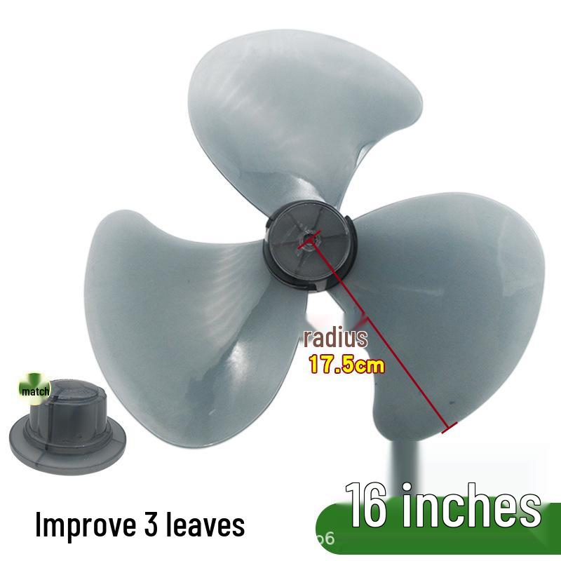 Accessori Ventola Universale Silenziosa a 5 Pale: 12/14/16 Pollici per Ventilatori da Scrivania, da Pavimento e da Parete (400 millimetri)