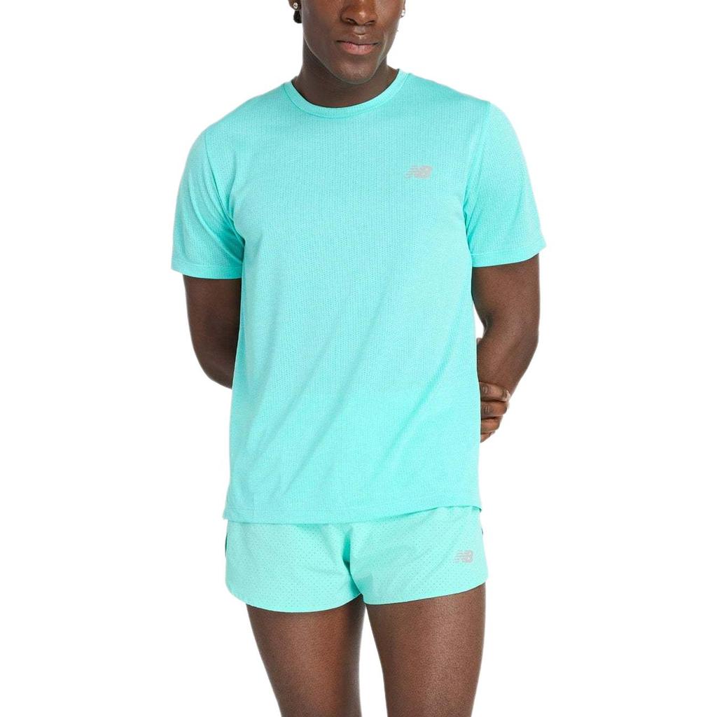 New Balance T Shirt Men's Jadeite Green MT41253-CYJ