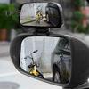Car Side Rearview Mirror Blind Spot Mirror Adjustable Angle Universal Simple Installation Reversing Wide-angle Auxiliary Mirror
