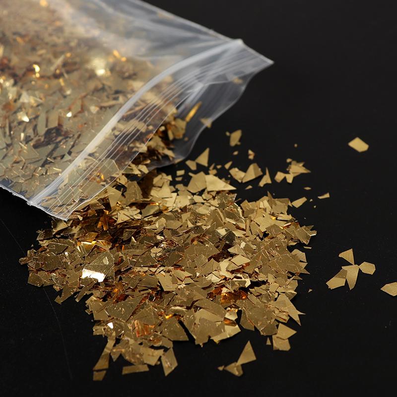 10 g holografických nepravidelných třpytek na nehty DIY gel Polish manikúra zdobení nehtů příslušenství