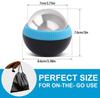 Stainless Steel Hot & Cold Massage Roller Ball for Sports Therapy and Physiotherapy.