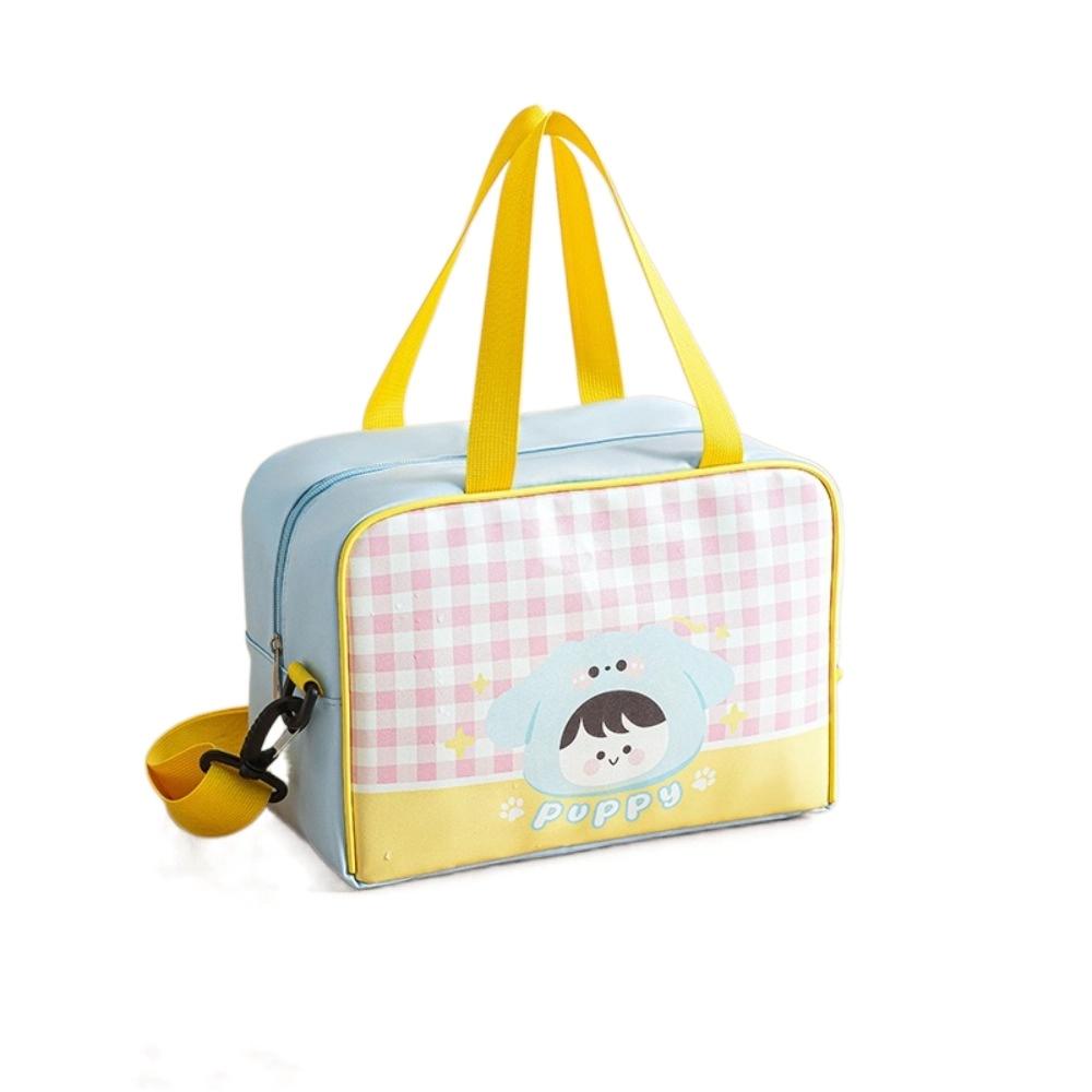 PU Gym Storage Bag Portable Toiletry Storage Bag Cute Crossbody Gym Bag  Travel
