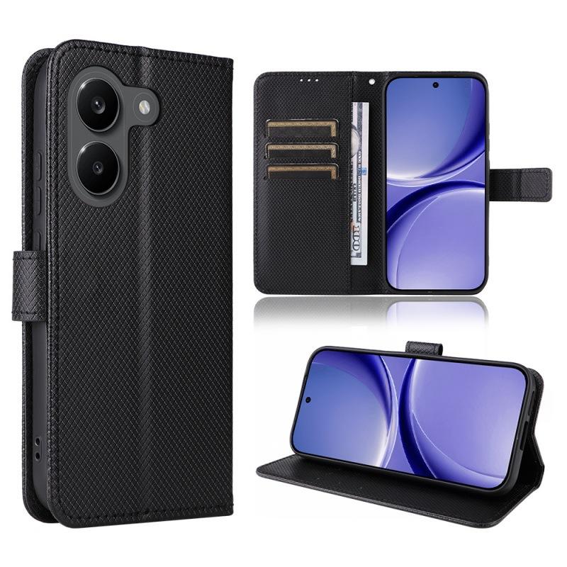Plain Leather Flip Wallet Case For Xiaomi Poco X8 Pro Max Magnetic Book Cover Holder Capa Coque Fundas Shell