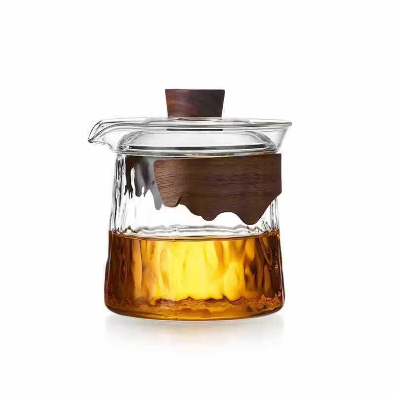 Glass Gaiwan Tea Bowl with Lid