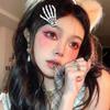 1-11pc Skeleton Hands Bone Claw Hair Clip Halloween Punk Scary Ghost Hand Hairpin Horror Party Girl Hairstyling Costume Decor