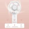 Handheld Fan Portable Small Cooling Fan USB Rechargeable Eyelash Silent Cooler Handheld Fan Mini USB Charging Desk Portable