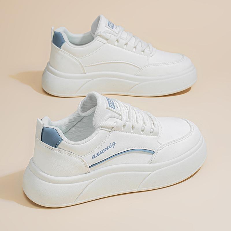 Spring Little White Shoes New Female Versatile Student Platform Sports Board Shoes Casual Shoes Female SH506