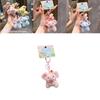 Plush Mini Elephant Keychain With Cartoon Design For Backpack Decor And Gift