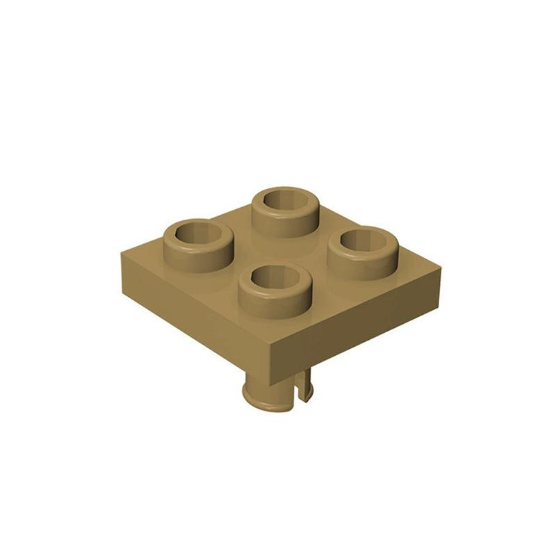 

50pcs 2476 Modified 2x2 With Pin Building Blocks Kit On Bottom Plate Bricks Particle Puzzle Toys Children Birthday Kid Gifts 50pcs