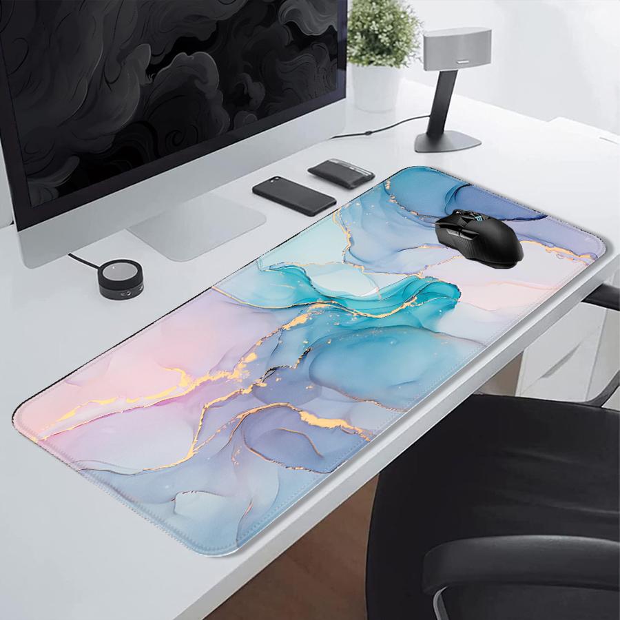 Mouse Pad Keyboard Mouse Pad office Pad Desk accessories Computer Laptop Pad Game Console Pad Waterproof Fashion Art Patterns 220x180x2mm