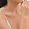 Women's Bowknot Bracelet, Gold Color Stainless Steel Chain, Minimalist Dainty Bow Jewelry