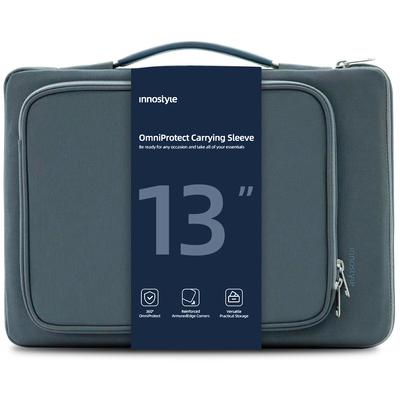 Mala para Portátil 13" Estojo Impermeável Omniprotect Cinzento