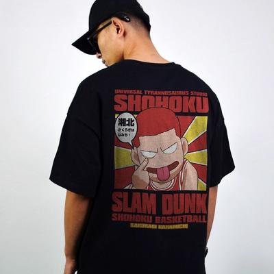 Men's Basketball Fashion Commemorative Short-sleeved Custom Casual T-shirt of The Same Style As Sakuragi Hanamichi
