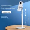 Adjustable Metal Telescopic Phone and Tablet Stand - Portable with Rotating Base