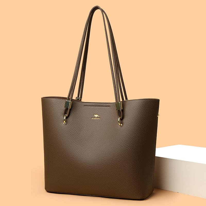 Women'S Large Capacity Tote Bag Elegant Minimalist Purse with Zipper Closure Spacious Work Bag for Women
