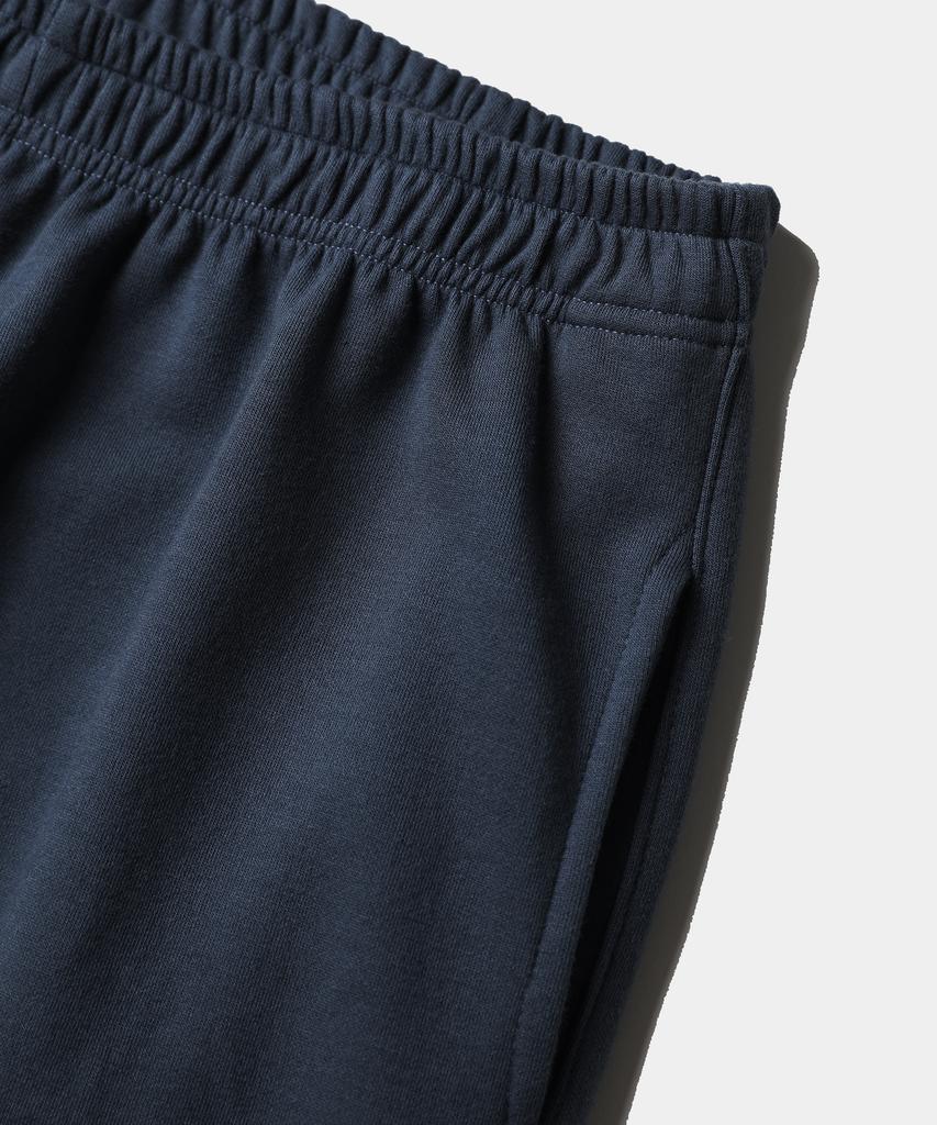 Lambeulla Lounge Semi-Wide Training Pants [Navy] Fleece Line Option