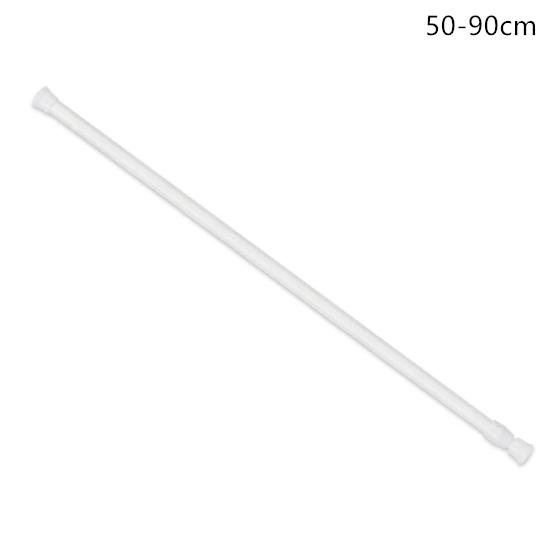 Multi Purpose Spring Loaded Extendable Stick Useful Curtain Telescopic Pole Durable Bathroom Product Hanger Household Adjustable