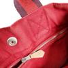 Hermes Fool Toe PM Handbag Canvas Red Unisex Used