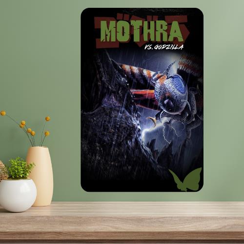 

Mothra vs Classic Movie Metal Poster Sign 20x30cm（7.8x11.8inch）