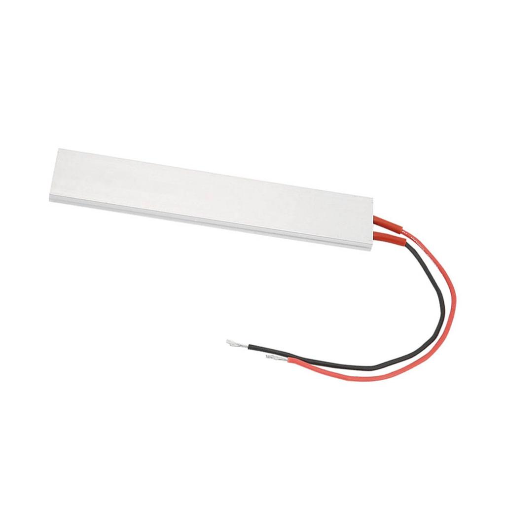 150*28,5mm Aluminiumgehäuse PTC Heizelementplatte Thermostatischer Heizkörper(12V 70 Grad Celsius )