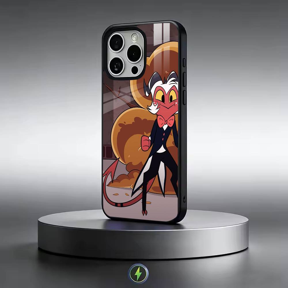 Helluva Boss Moxxie-e Phone Case For iPhone17,16,15,14,13,12,11 Plus,Pro Magnetic For Magsafe Wireless Charging iPhone17ProMax