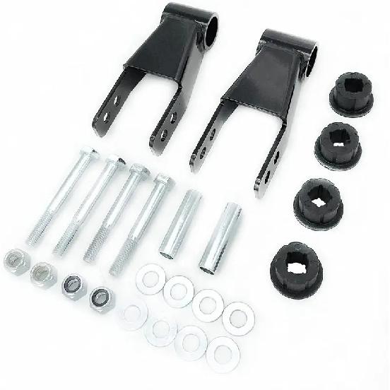 2" Leaf Spring Shackles Leveling Lift Kits Fit for Jeep Cherokee XJ 1984-1992 1993 1994 1995 1996 1997 1998 1999 2000 2001 Pair