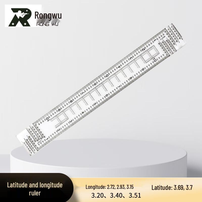 Rongwu Geographical Navigation Map Ruler