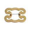 CELINE 461FQ6SBS.35OR Broche guld krystal/metal Kvinder