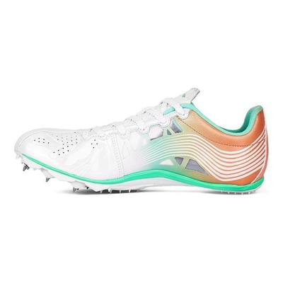 Comfortable Shock Absorbing Non-Slip Durable Low-Top Running Shoes Unisex Sneakers Orange White AJJS001-3