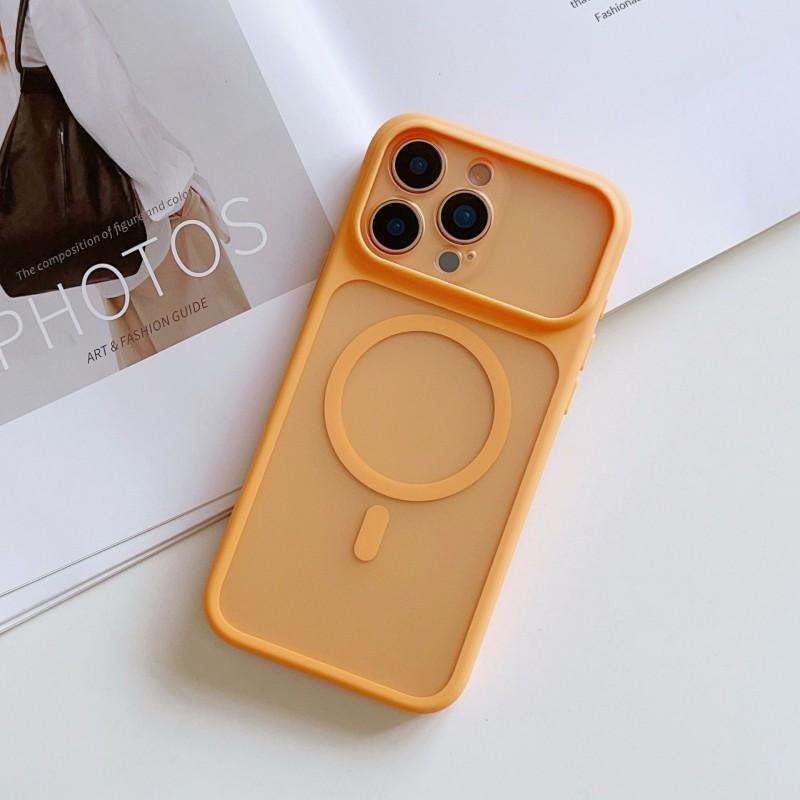 Magnetic Snap-On Phone Case IPhone 16 Pro Max 17 13 14 Ultra Slim Soft TPU With Anti-Drop Protection Matte iPhone 17