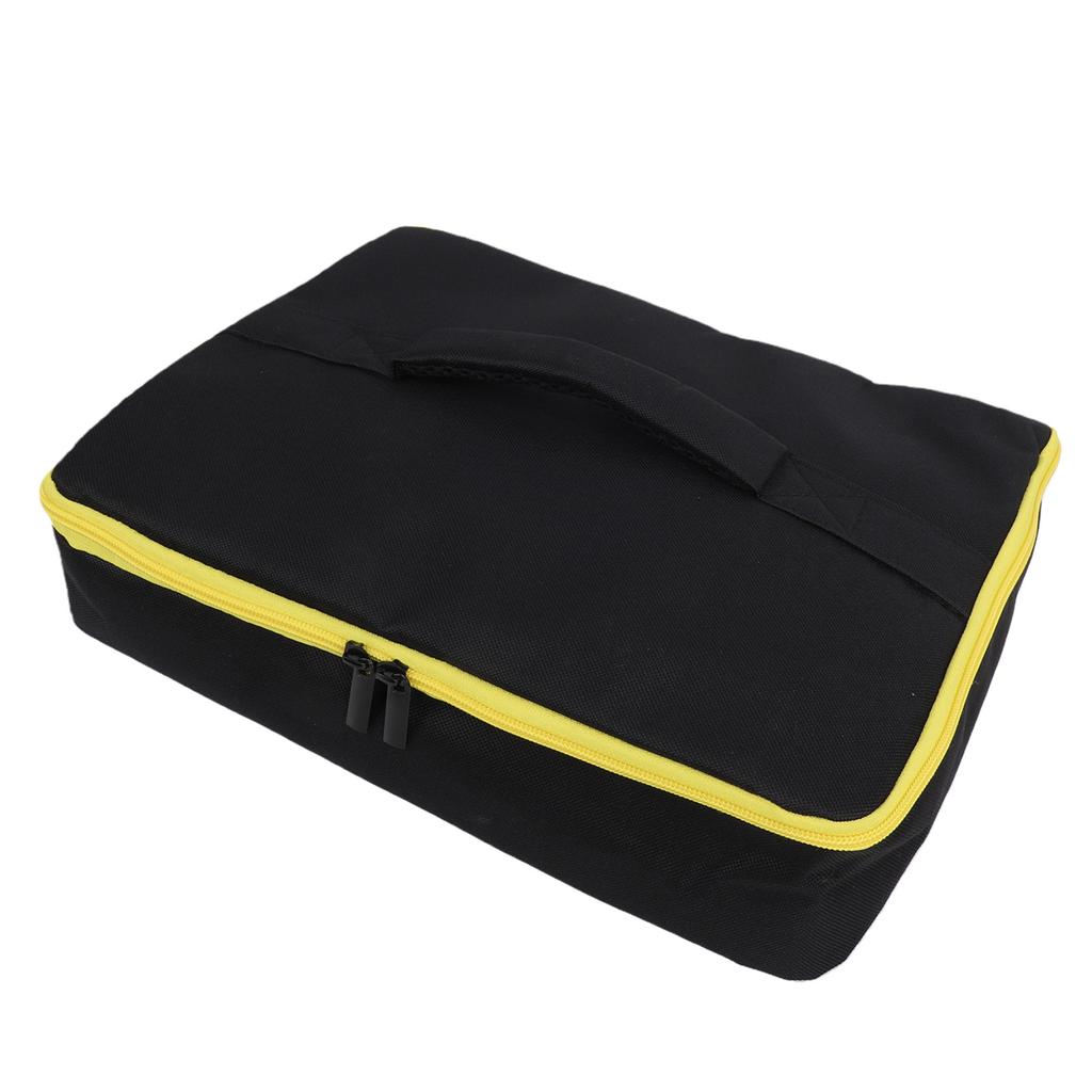 Angle Grinder Storage Bag Fit for DCG416B Lightweight Portable Carrying Box with Foam Dividers Large Zippered Mesh