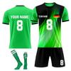 Personalised Shirts Kit Mens Girls With Name Number Custom Football Jerseys For Boys Training Suit