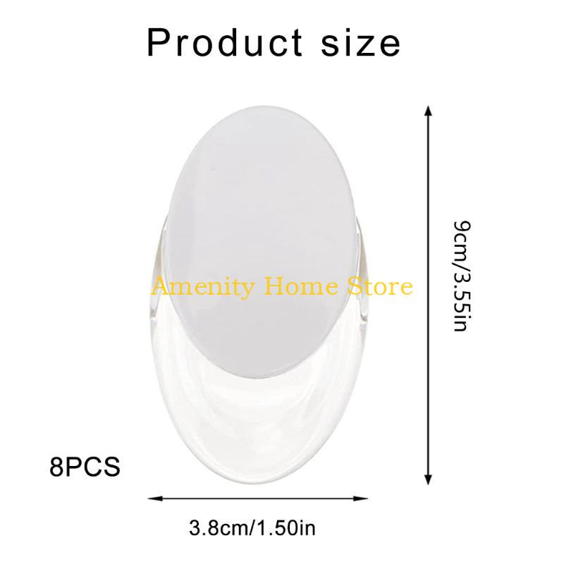 F26C 8 Pack Plastic Vertical Blinds Cord Handle Roller Blind Pull Beads Chain Suspension Pendants for Curtain Cord Weight