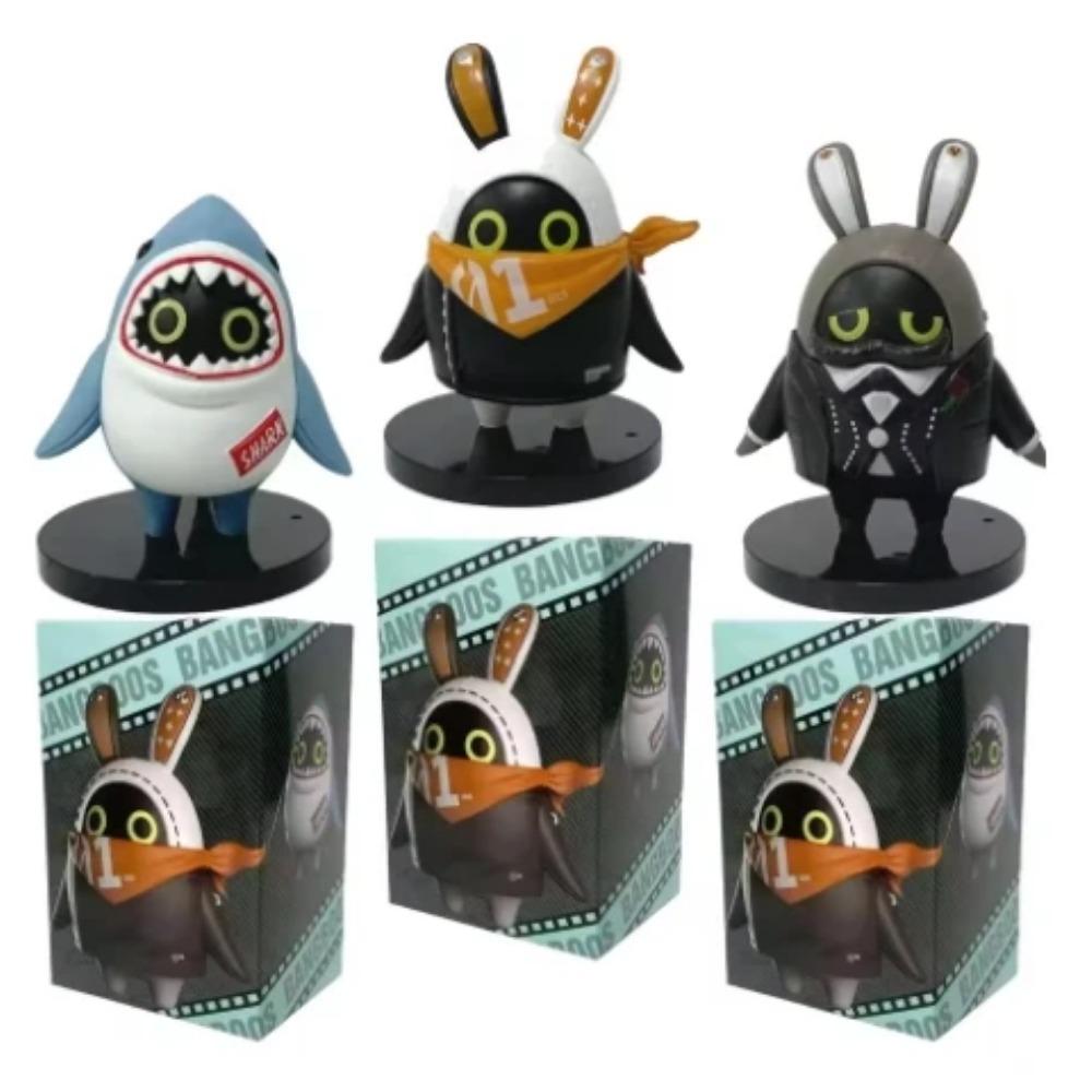 Anime Action Figure Set PVC Desktop Ornament Handheld Phone Stand Birthday Gift Boutique Quality