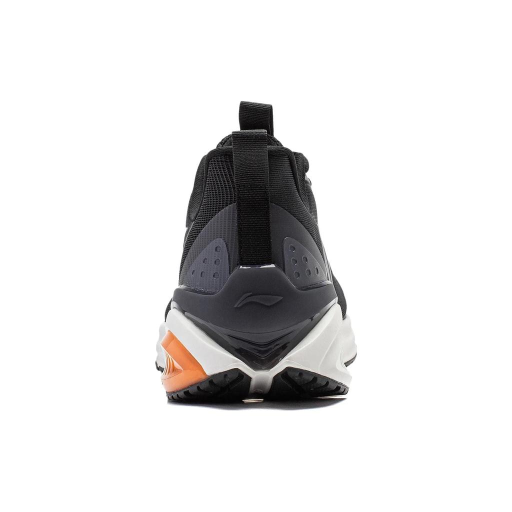 Li Ning Starry Cloud Comfortable Textile, TPU Cushioning Low top Running Shoes Men's Black White ARST059-5