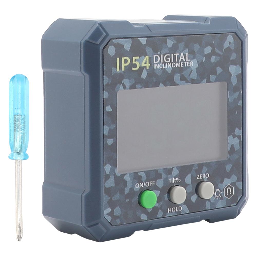 Транспортир Инклинометр Угломер ЖК-дисплей Кубический уровень с подсветкой Торцовочная пила Транспортир для деревообработки Торцовочная пила