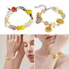 Cartoon Fish Beads Bracelet Unique Beads Bracelet Adjustable Chain Bracelet Fashion Wrist Jewelry Suitable for Women
