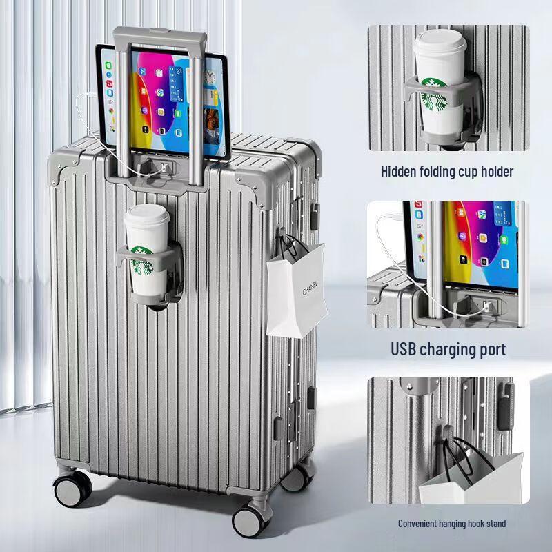 KANDEXS LH160-1 Aluminum Frame Luggage 26 Inch