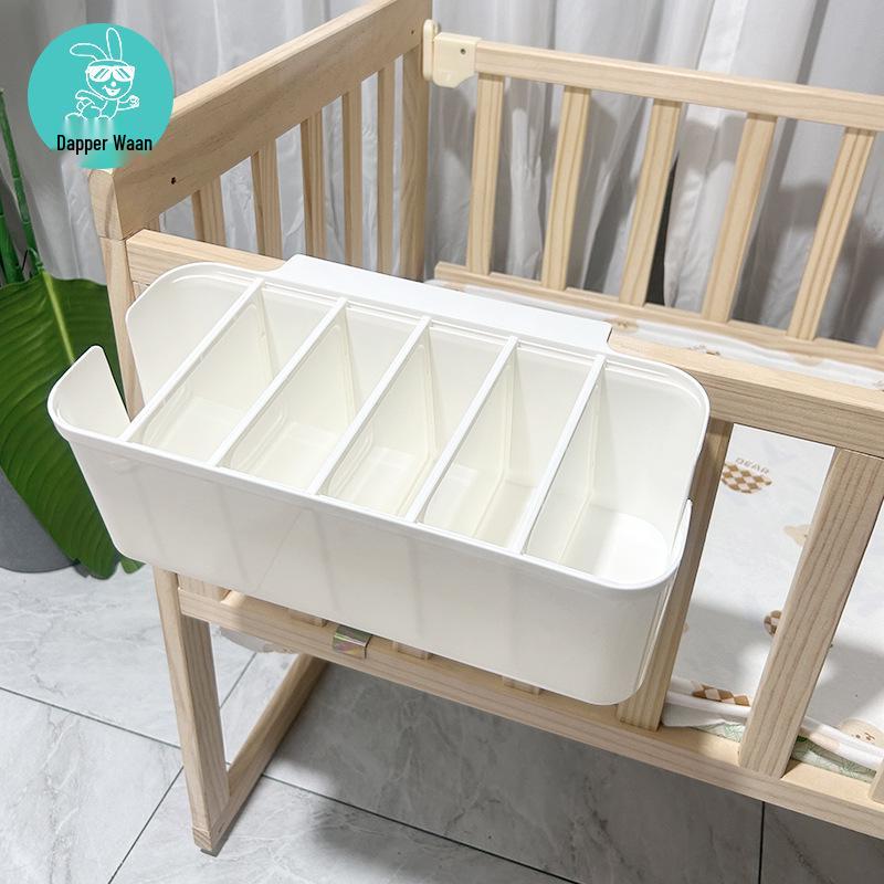 Cesta de Almacenamiento Colgante para Cuna y Organizador de Pañales