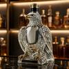Eagle Whiskey Glass Decanter, 350ml 250th Anniversary Eagle Shaped Glass Bottle for Wine Bourbon, Unique Bar Decor & Gift for Men