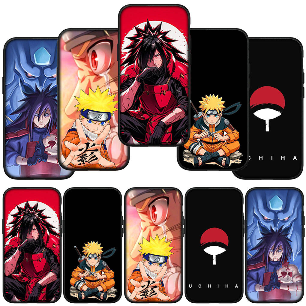 Phone Case for iPhone 17 15 16 Plus X Redmi Note 14 12 11 13 Pro Max Huawei P30 P20 Lite OPPO A60 A40 A80 A38 A54 Uchiha Madaras Funda Narutos Cover