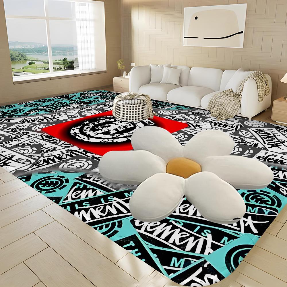 Element Skateboards Podlahový koberec Dětský pokoj Dekorace ložnice Balkon Protiskluzová rohožka Obývací pokoj Hotelová dekorace Podložka