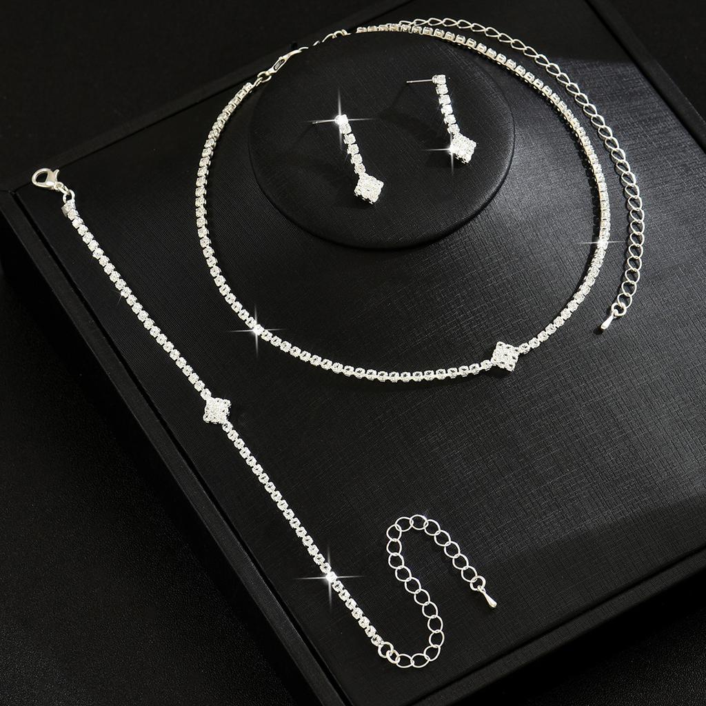 Fashionable New Limited-edition Unique High-end Versatile Claw Chain Necklace, Earrings and Bracelet